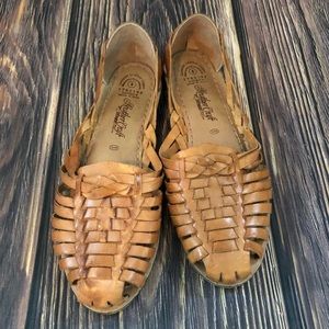 Leather Craft Sarah Sandals EUC 8 beach